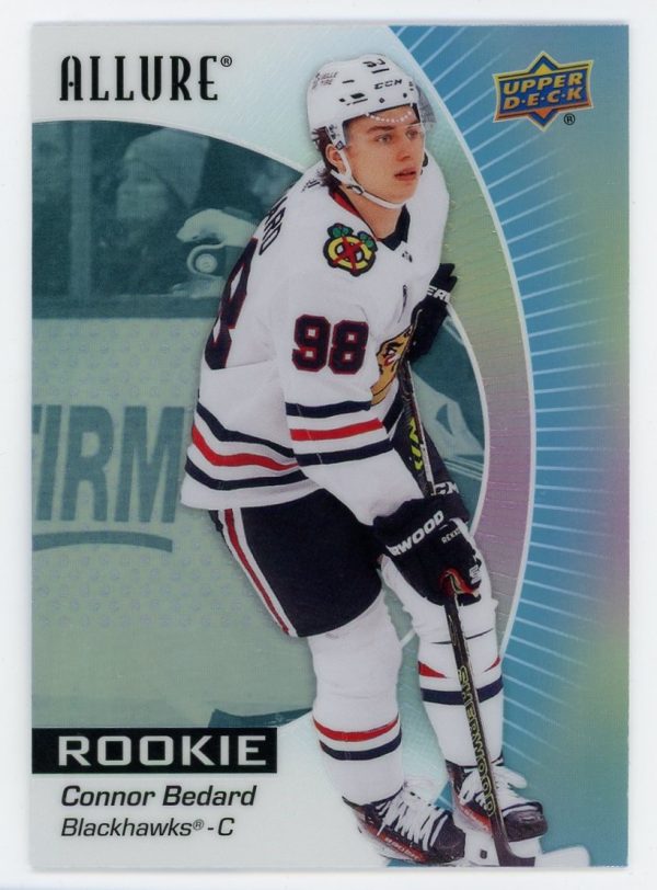 Connor Bedard 2022-23 Upper Deck Allure Rookie Card #102