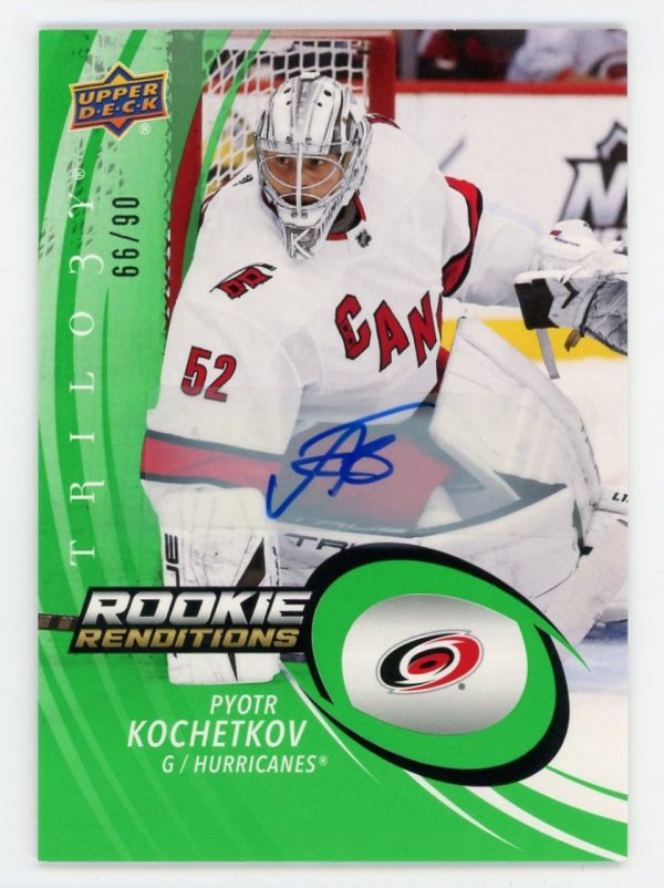 Pyotr Kochetkov 2022-23 Trilogy Rookie Renditions Auto /99 #RR-23