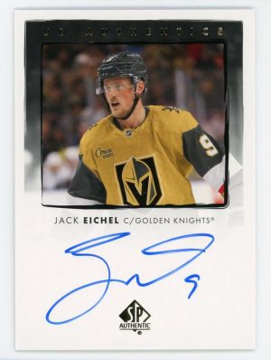 Jack Eichel 2022-23 SP Authentic UD Authentics Auto Card #UDA-JE