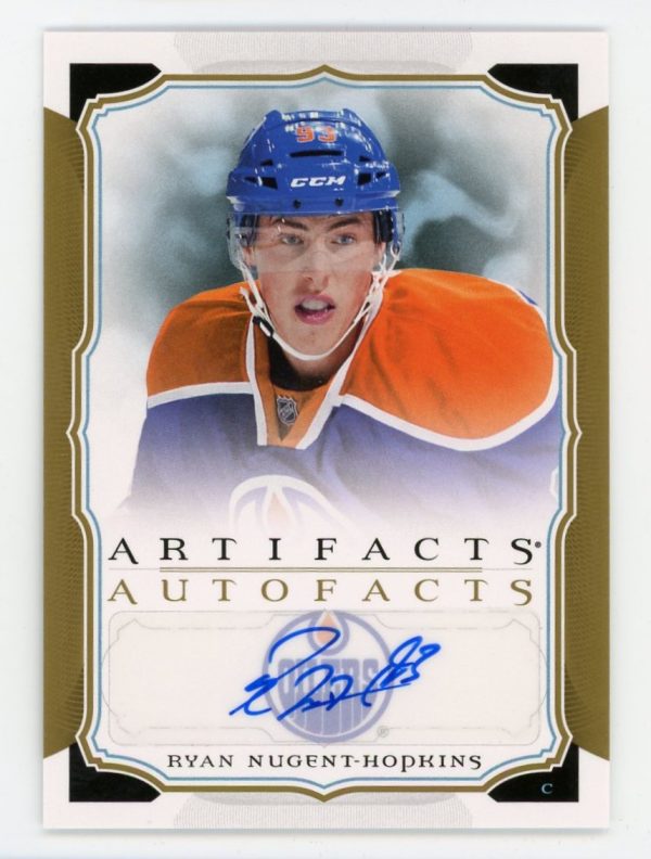 Ryan Nugent-Hopkins 2015-16 Upper Deck Artifacts Autofacts Auto #A-RN