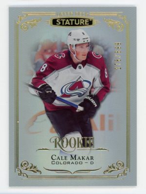 Cale Makar 2019-20 Upper Deck Stature Rookie Card 276/399 #124