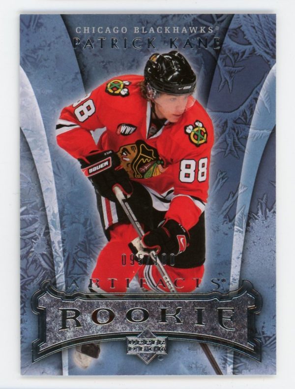 Patrick Kane 2007-08 Upper Deck Artifacts Rookie Card /100 #231