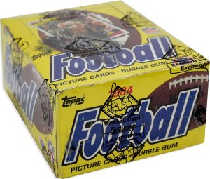 1984 Topps Football Picture Cards Unopened Baseball Card Exchange Sealed