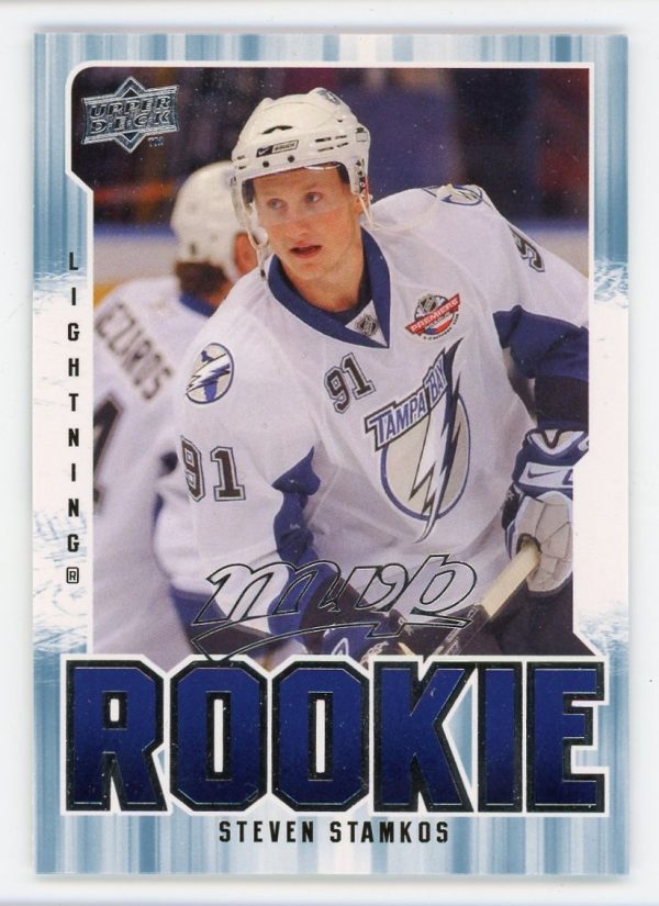 Steven Stamkos 2008-09 Upper Deck MVP Rookie Card #381