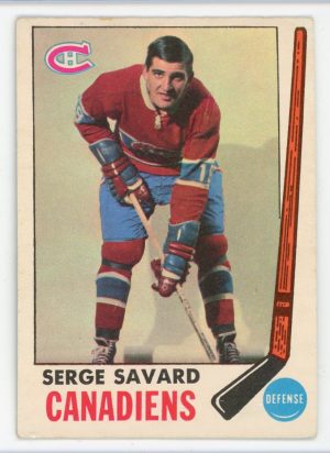 Serge Savard 1969-70 O-Pee-Chee Rookie Card #4