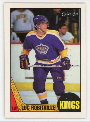 Luc Robitaille 1987-88 O-Pee-Chee Rookie Card #42