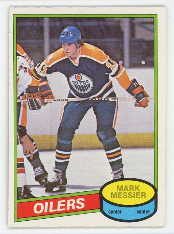 Mark Messier 1980-81 O-Pee-Chee Rookie Card #289