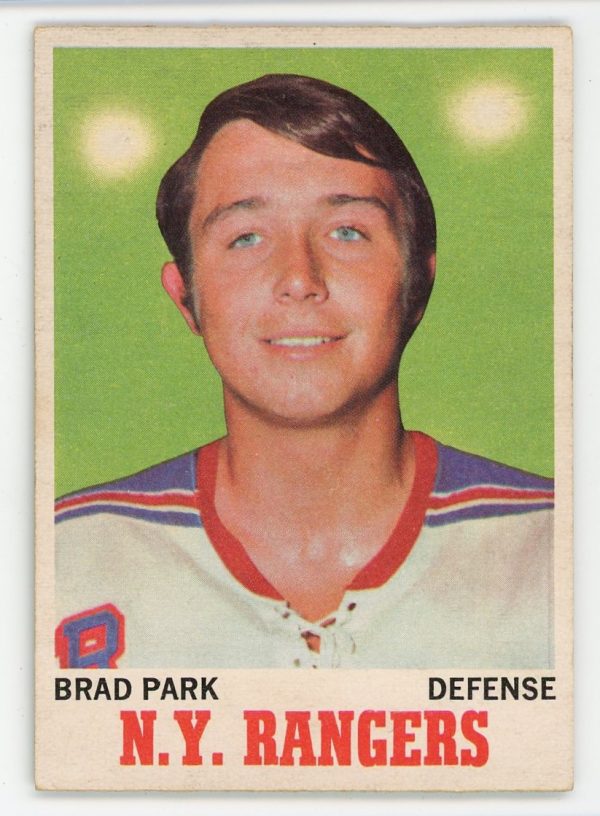 Brad Park 1970-71 O-Pee-Chee Rookie Card #67