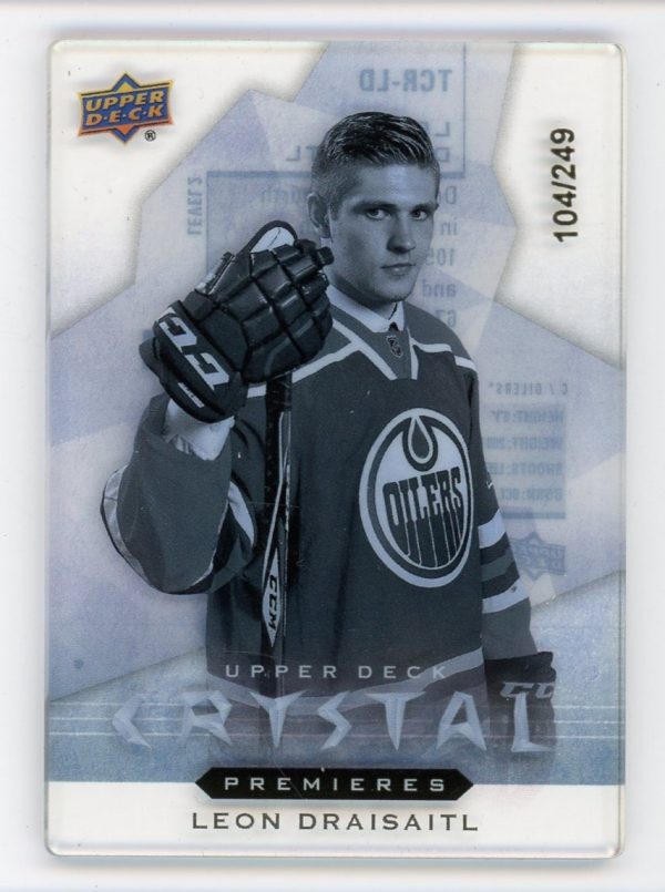 Leon Draisaitl 2014-15 Trilogy Crystal Premieres 104/249 RC #TCR-LD