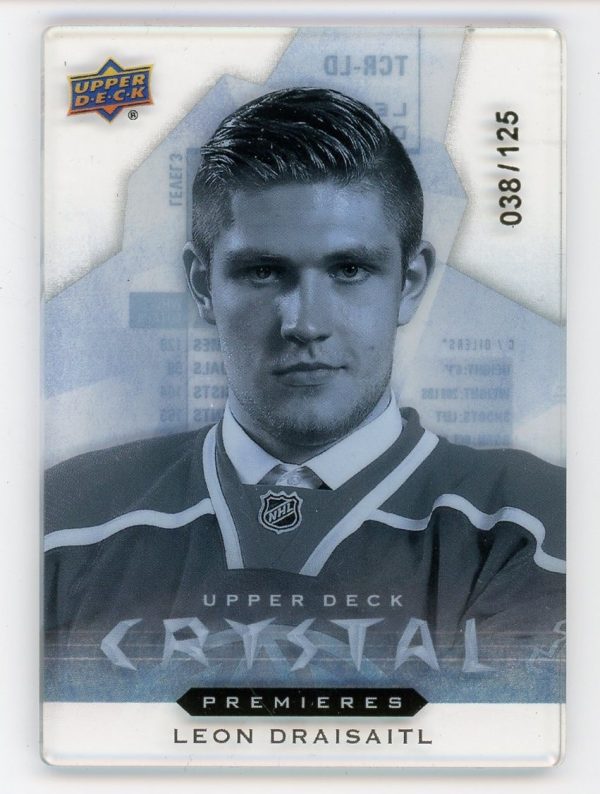 Leon Draisaitl 2014-15 Trilogy Crystal Premieres 038/125 RC #TCR-LD