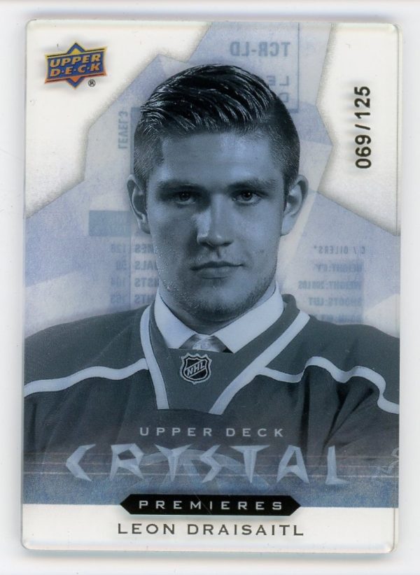 Leon Draisaitl 2014-15 Trilogy Crystal Premieres 069/125 RC #TCR-LD