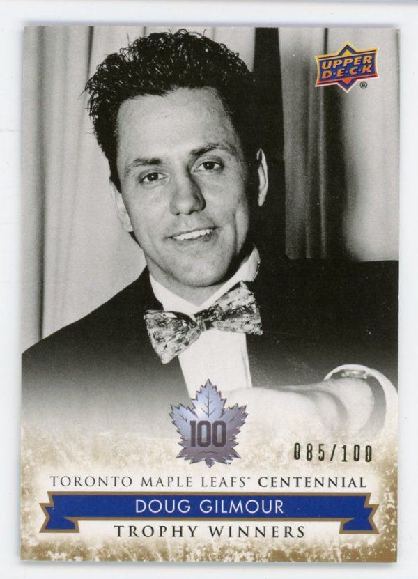 Doug Gilmour 2017 Toronto Maple Leaf Centennial Trophy Winners /100 #120