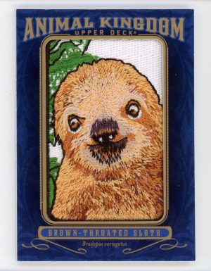 Brown-Throated Sloth 2019 Goodwin Champions Animal Kingdom Patch #AK-302