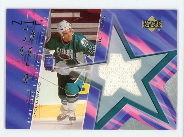 Joe Sakic 2000-01 Upper Deck All-Star Game Used Jersey Card #A-JO