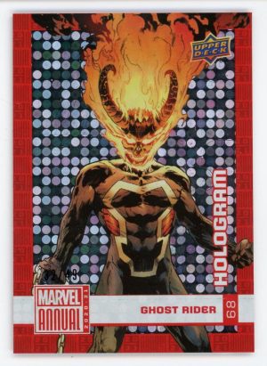 Ghost Rider 2020-21 Upper Deck Marvel Annual Foil Hologram /49 #68