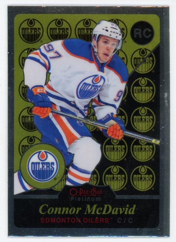 Connor McDavid 2015-16 OPC Platinum Retro Rookie Card #R-97