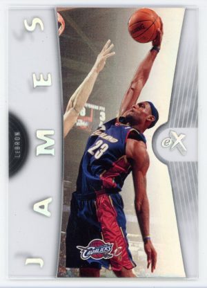 LeBron James 2006-07 Fleer EX Acetate Card #6