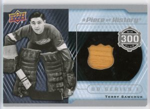 Terry Sawchuk 2015-16 Upper Deck A Piece Of History Relic #300-TS