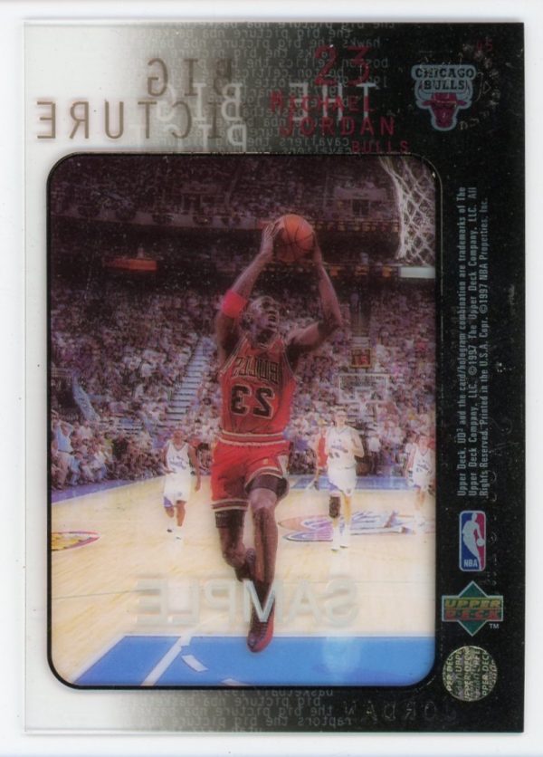 Michael Jordan 1997-98 Upper Deck UD3 The Big Picture Sample