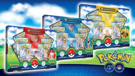 Pokémon TCG: Pokémon GO Special Collection Box - Team Instinct / Team Mystic / Team Valor