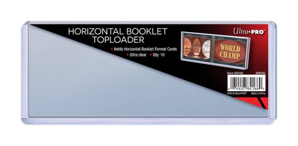 Ultra Pro Horizontal Booklet Toploader 10 Pack
