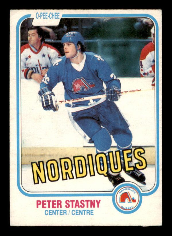 Peter Stastny Quebec Nordiques OPC 1981-82 Rookie Card #269