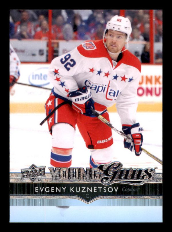 Evgeny Kuznetsov Capitals UD 2014-15 Young Guns Rookie Card #248