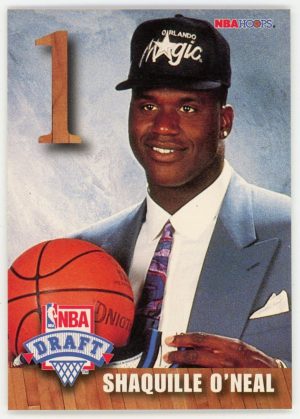 Shaquille O'Neal 1992-93 NBA Hoops Draft Redemption RC #A