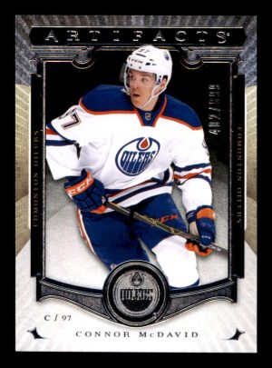 Connor McDavid Oilers UD Artifacts 2015-16 402/899 Card#205