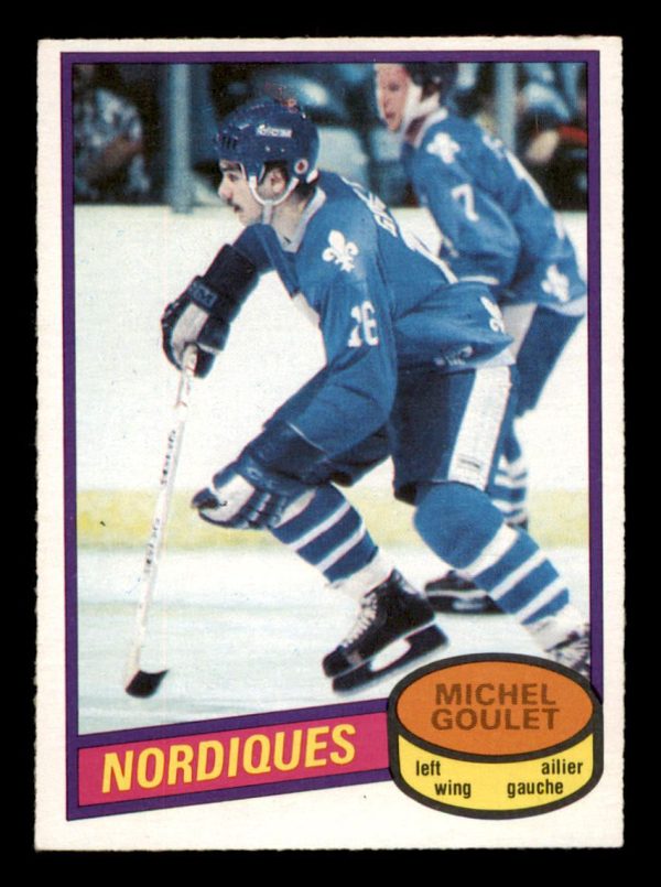 Michel Goulet Nordiques OPC 1980-81 Card#67