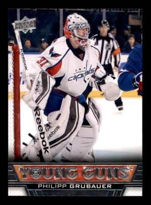 Philipp Grubauer Capitals UD 2013-14 Young Guns Rookie Card #467