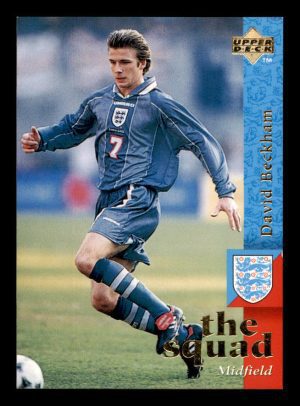 David Beckham United UD 1997-98 Card #18