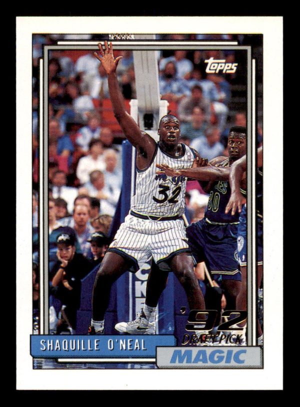Shaquille O'Neal Magic Topps 1993 Card #362
