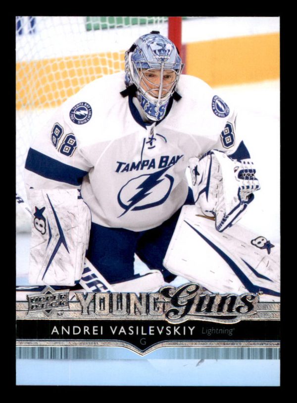 Andrei Vasilevskiy Lightning UD 2014-15 Young Guns Rookie Card #478
