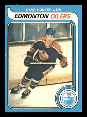 Dave Hunter Oilers OPC 1979-80 Rookie Card#387