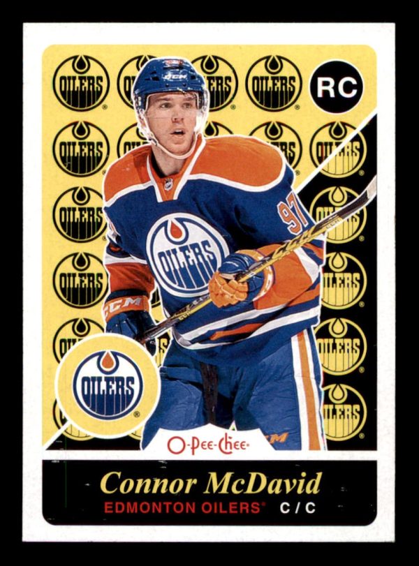 Connor McDavid Oilers OPC 2015-16 Retro Rookie Card#U11