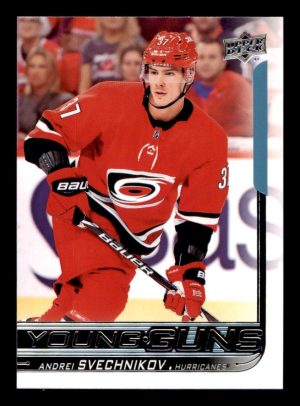 Andrei Svechnikov Hurricanes UD 2018-19 Young Guns Rookie Card#451