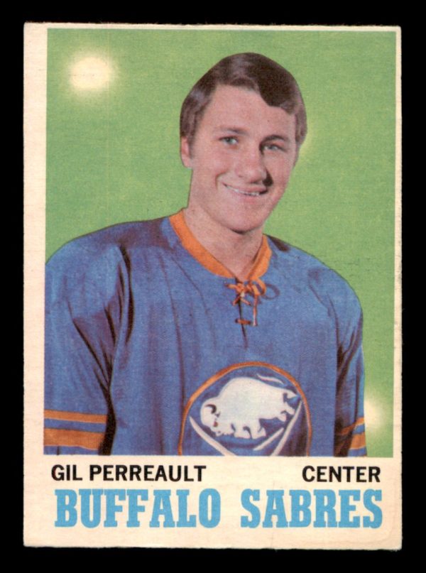 Gil Perreault Sabres OPC 1969-70 Rookie Card#131