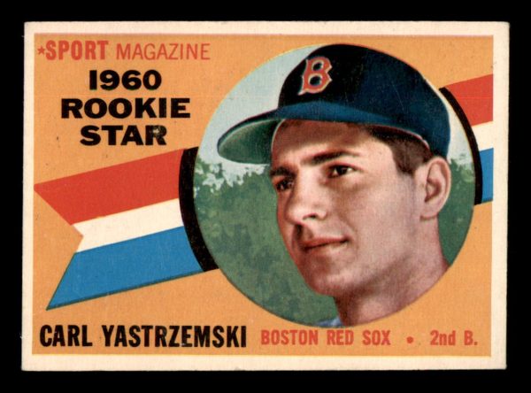 Carl Yastrzemski Red Sox Topps 1960 Rookie Star Card #148