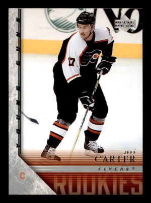 Jeff Carter Philadelphia Flyers Upper Deck 2005-06 Rookie Card #444