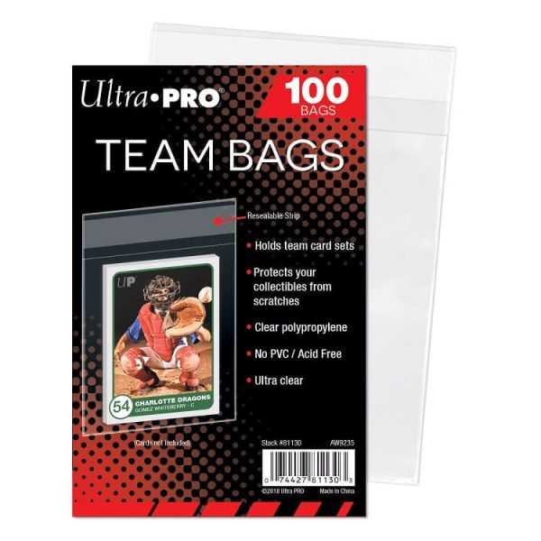 Ultra Pro Team Bags 100 Bags Pack