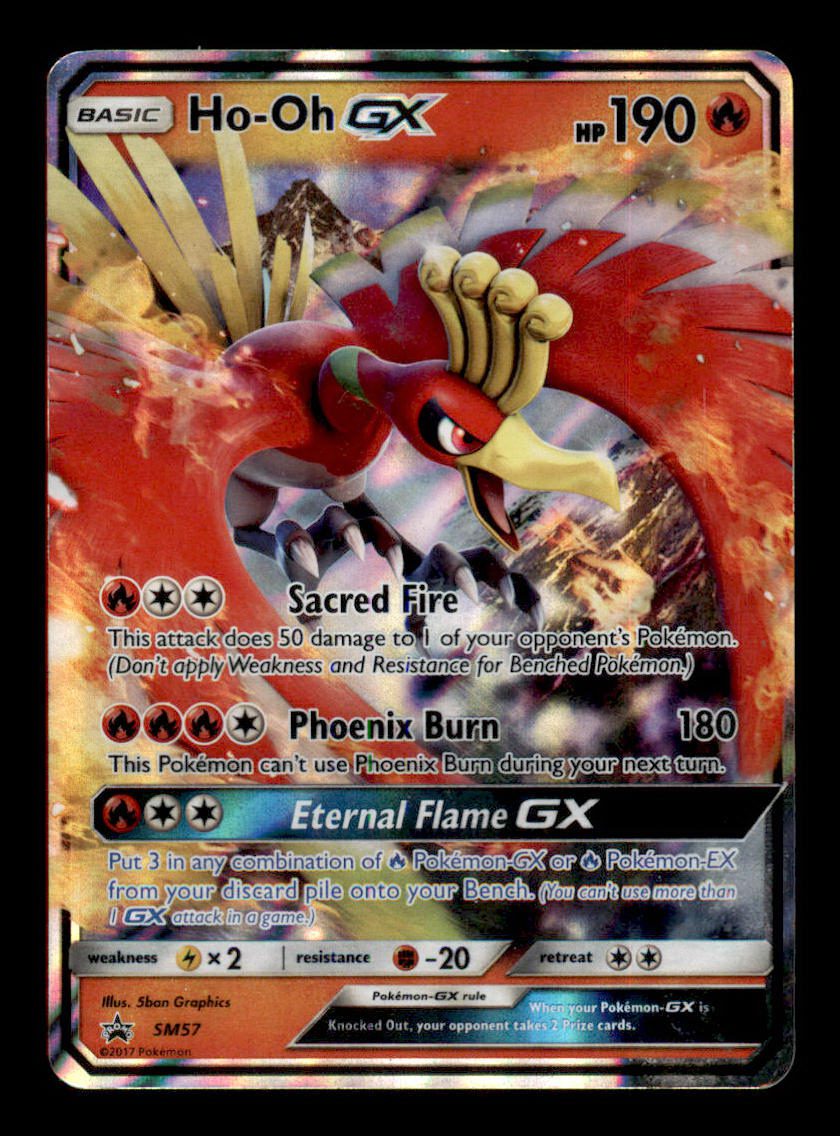 2017 Pokemon Promo Ho-Oh GX SM57 – Eastside Collectables