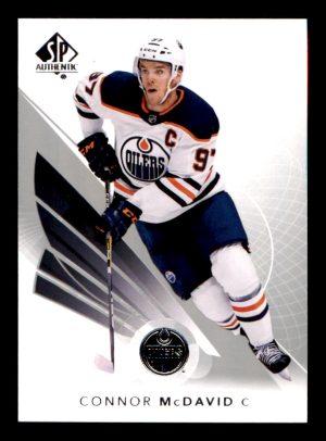 Connor McDavid UD 2015-16 Trilogy /599 Rookie Premieres Relic #101