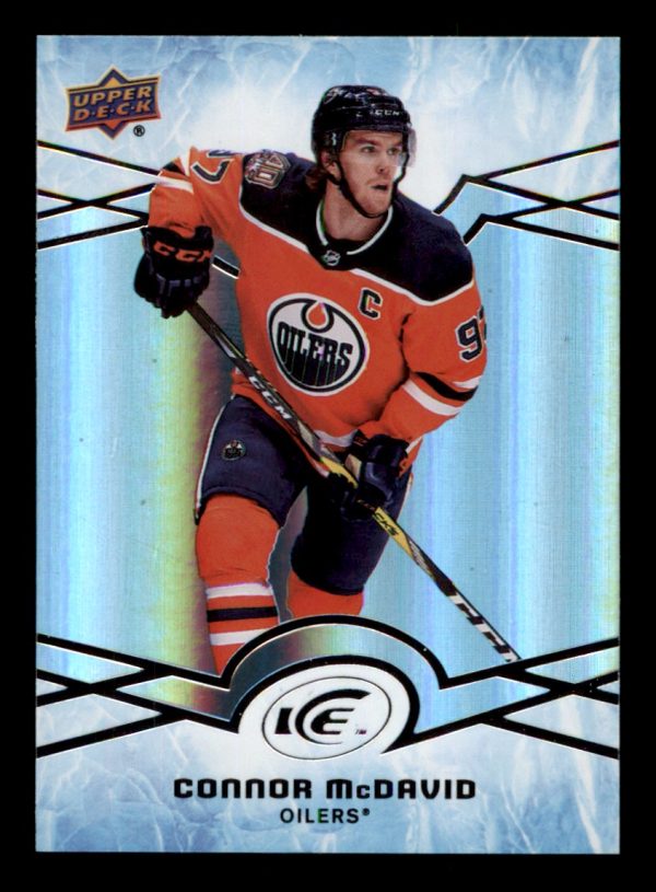 Connor McDavid Oilers UD 2018-19 Ice Hockey Card#12