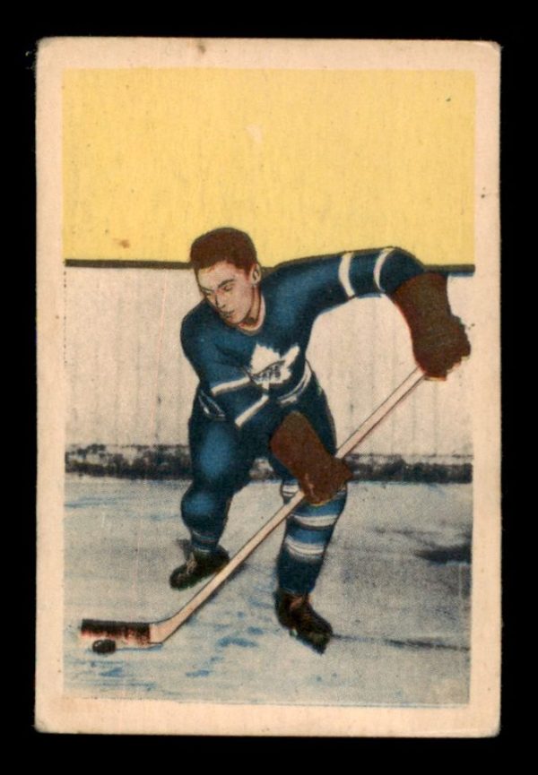 George Armstrong Maple Leafs Parkhurst 1951-52 Vintage Rookie Card#51