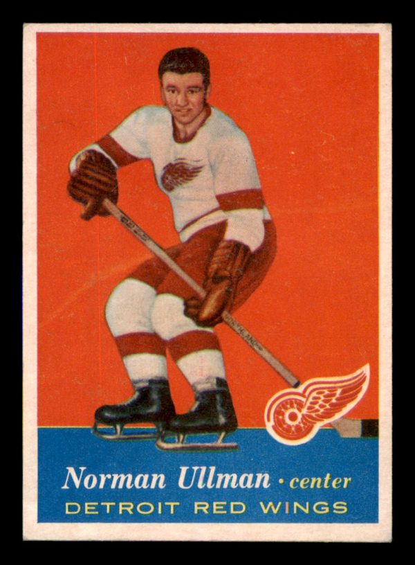 Norman Ullman Red Wings Topps 1956-57 Vintage Card#46