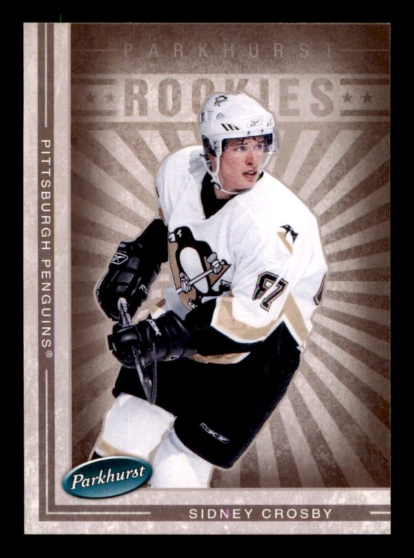 Sidney Crosby Penguins UD 2005-06 Parkhurst Rookies Card#657