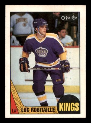 Luc Robitaille Kings OPC 1987-88 Card#42