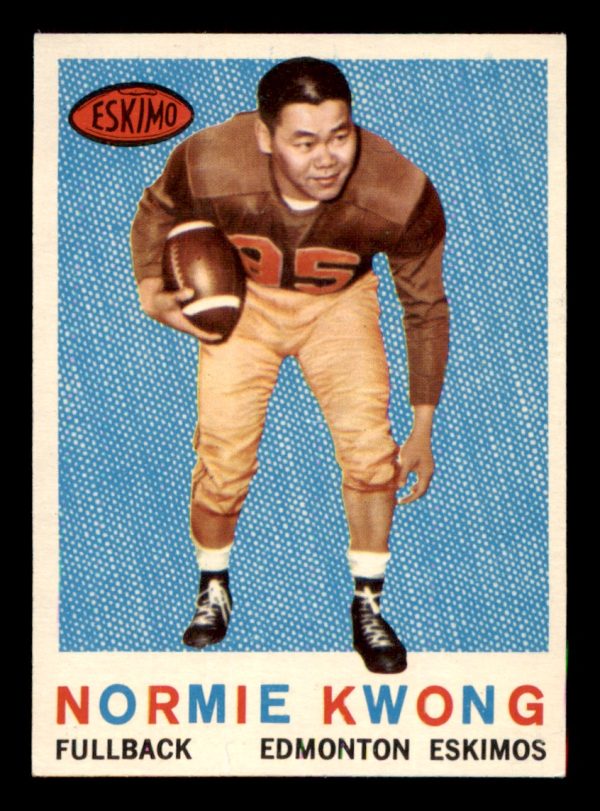 Normie Kwong Eskimos Topps 1955 Vintage Card#40