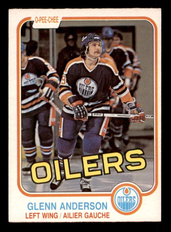 Glen Anderson Edmonton Oilers OPC 1981-82 Card #108